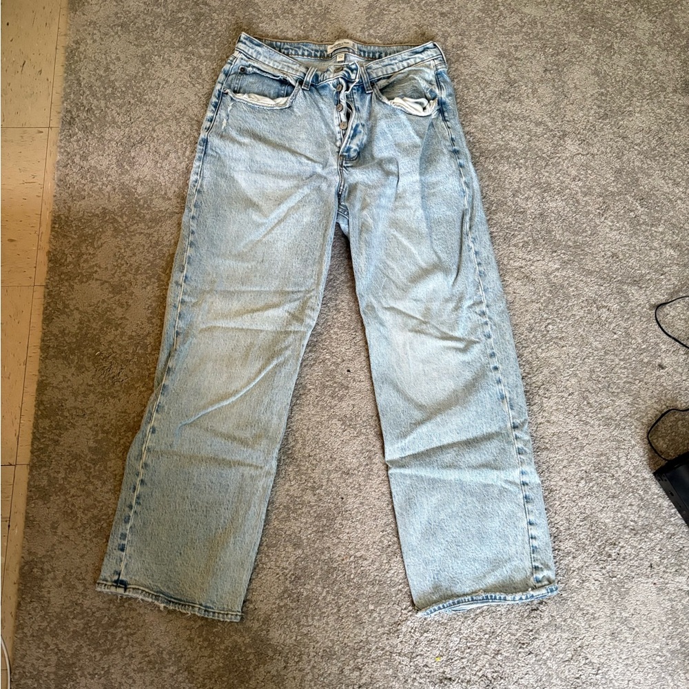 Abercrombie & Fitch Curvy 90s Baggy Jean